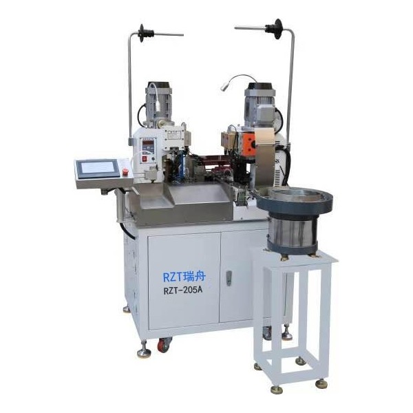 全自動(dòng)穿護(hù)套雙頭端子機(jī) 全自動(dòng)穿護(hù)套雙頭端子機(jī)