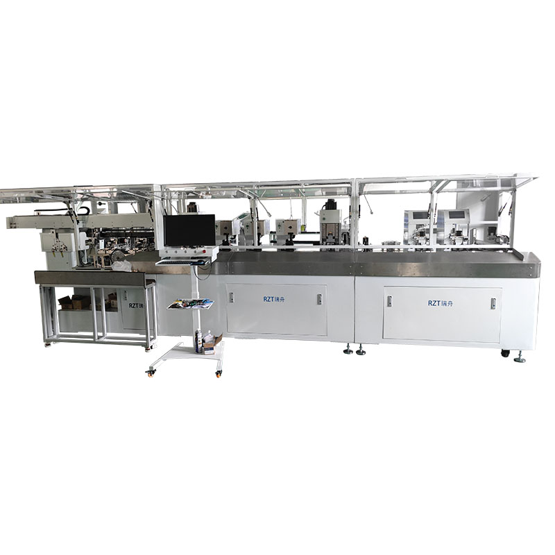 全數(shù)字智能雙端壓接穿膠殼加工中心 RZT-60613C 1全自動插膠殼機