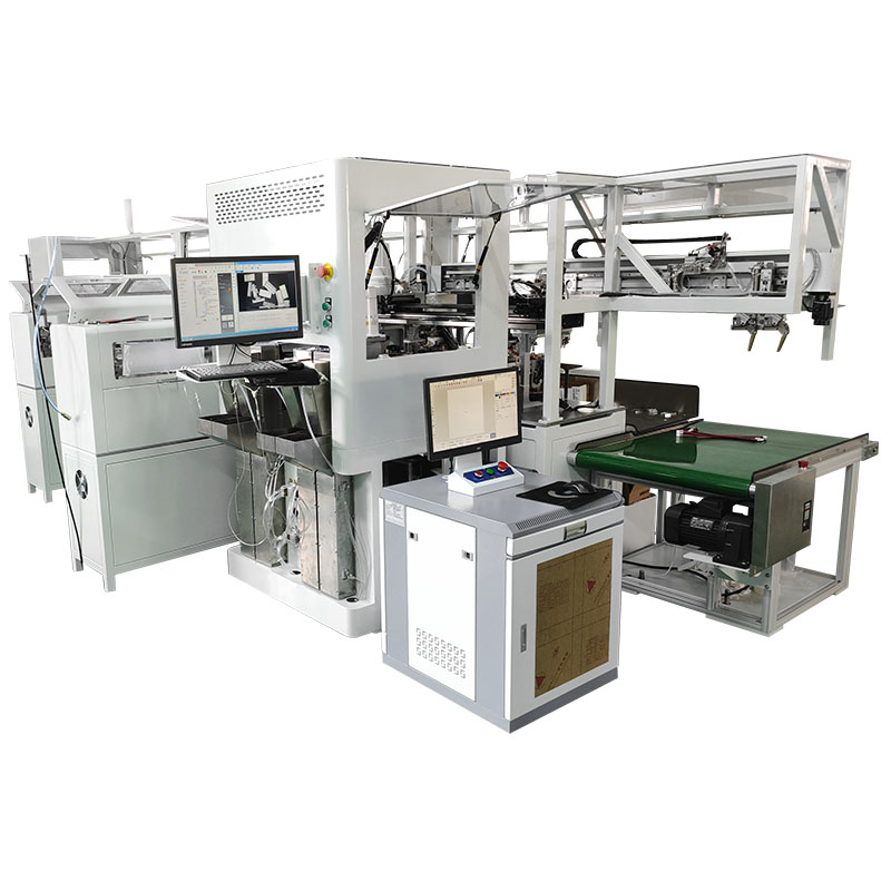 全數(shù)字智能雙端壓接穿膠殼加工中心 RZT-60613C 3壓端子插膠殼機