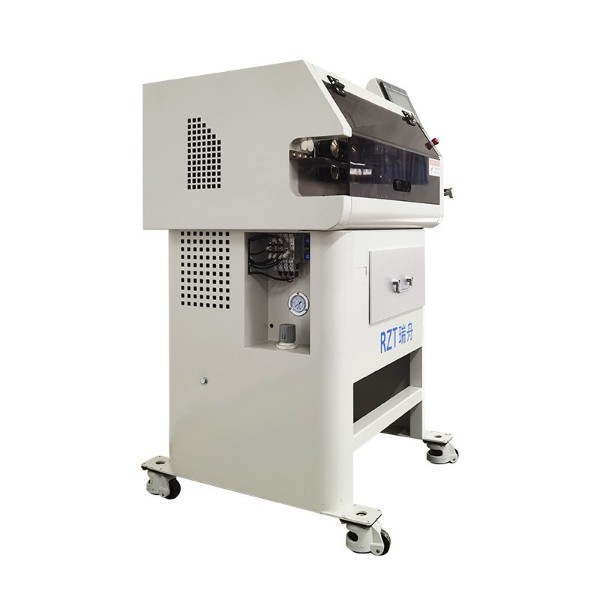 全自動(dòng)電源線裁線機(jī)護(hù)套線剝線機(jī)RZT-301C-30 瑞舟電源線剝線機(jī)