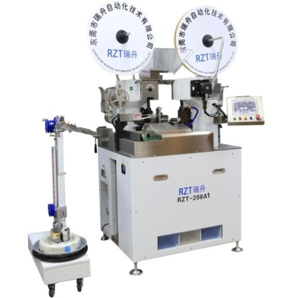 2020款全自動(dòng)雙頭端子機(jī) 東莞瑞舟RZT-208A1全自動(dòng)壓著機(jī)