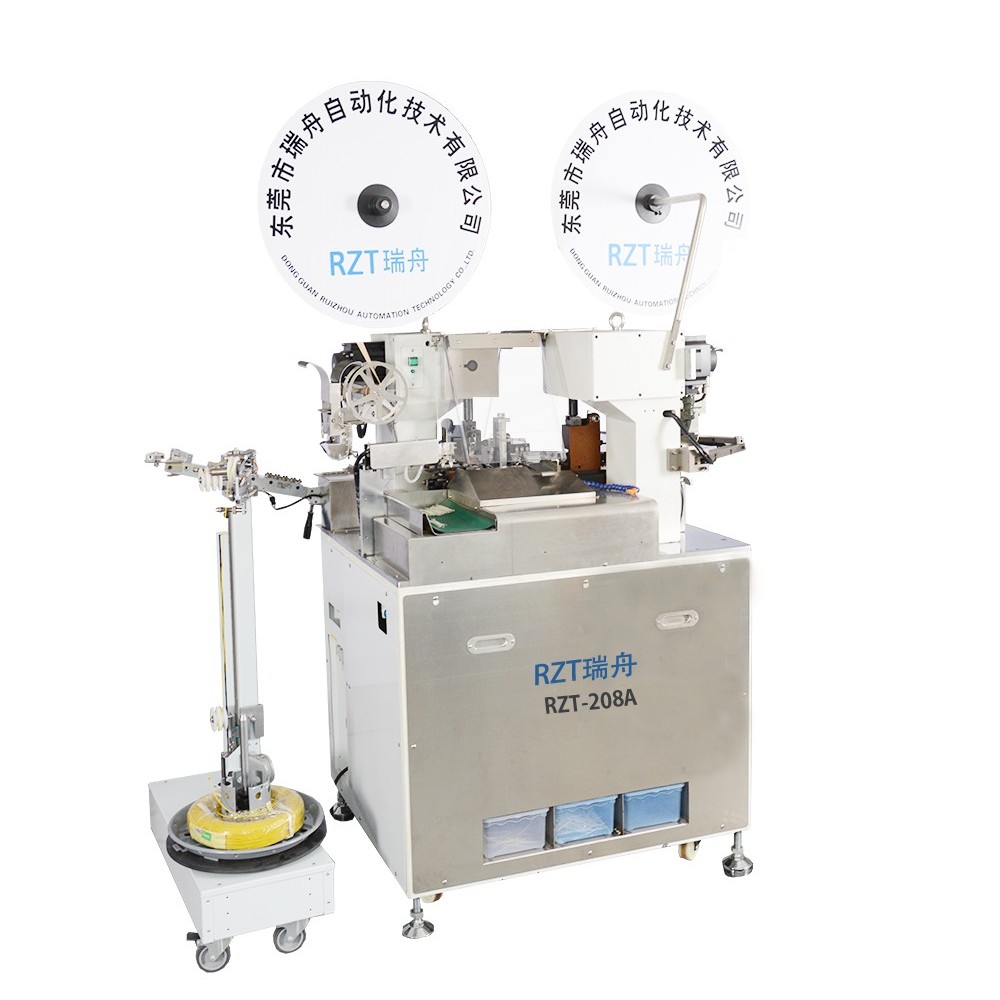 可適配原裝JST模具的全自動端子機東莞瑞舟生產(chǎn)
